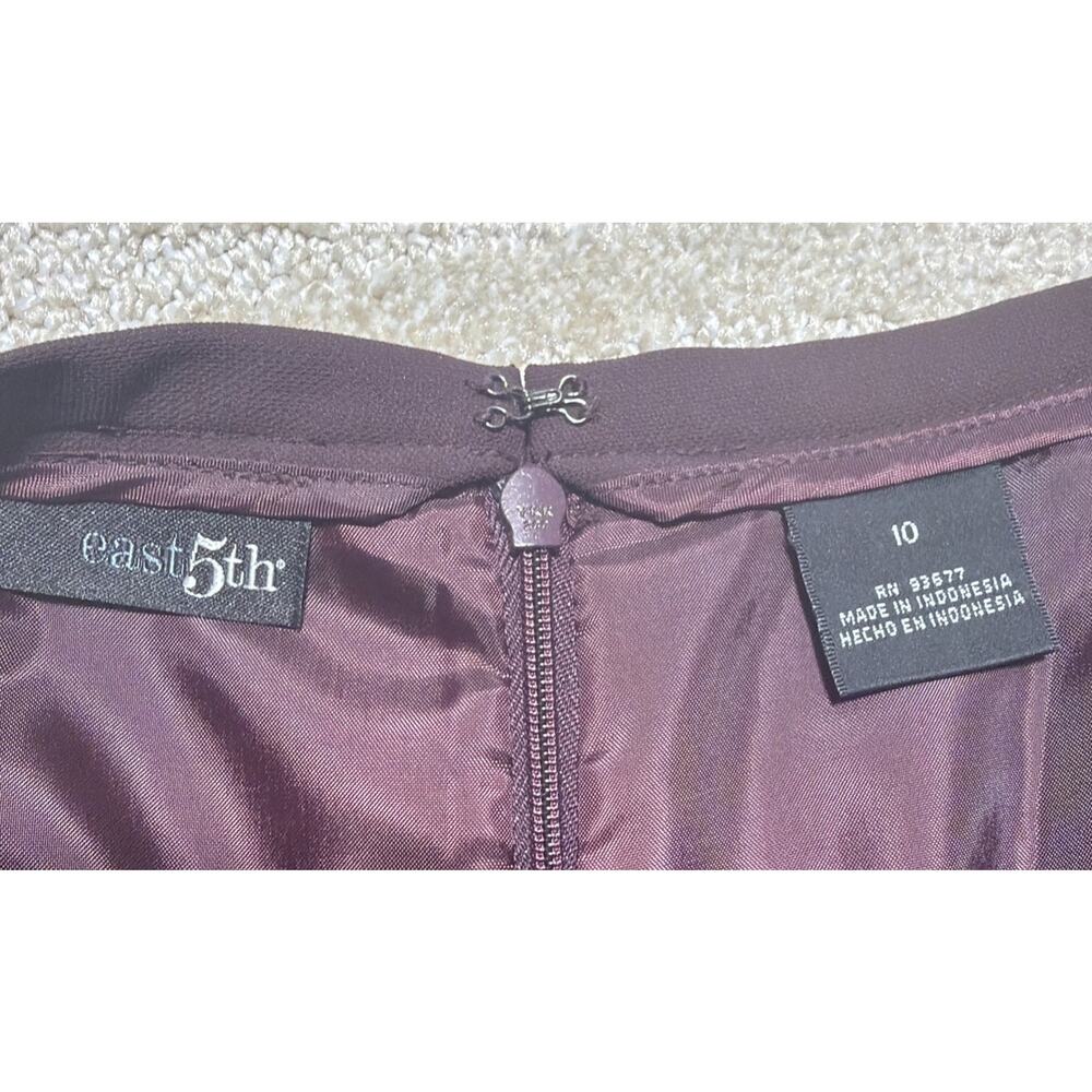 Women's Skirt(10) Blazer(12) Suit 2-Piece Set BY East 5th Long Sleeve Lined Y2K - Picture 10 of 14
